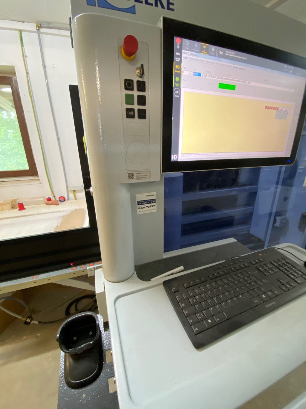 WEEKE OPTIMAT BHX 055 Baujahr 2016 – Bedienung